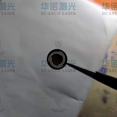 0.1mm0.05mm超薄金属不锈钢片激光切割打孔狭缝加工