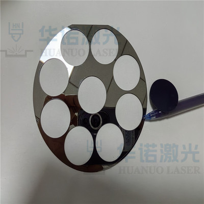 6寸双抛硅片激光切割精密划线氮化晶圆激光打孔刻槽加工支持定制