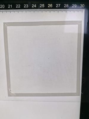 10UM厚PDMS雕琢芯片柔性器件光学传感器保护膜过滤膜覆盖膜绝缘层