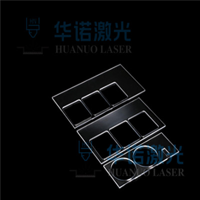 透明蓝宝石玻璃片激光切割 石英玻璃基片激光打孔 微小孔加工 精度高
