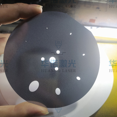 双面抛光硅片激光切割 刻字 镀铜晶圆打孔 刻槽 异形孔加工来图定制