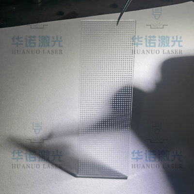 透明材料激光切割 石英玻璃衬底打孔 玻璃片环形异形加工 来图定制
