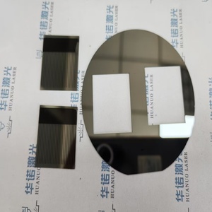 单面抛光硅片异形切割 镀膜晶圆激光打孔 刻槽 刻字 微结构加工