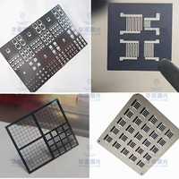 0.05-2mm不锈钢掩膜版 蒸镀掩模板 叉指电极掩膜板 定制加工